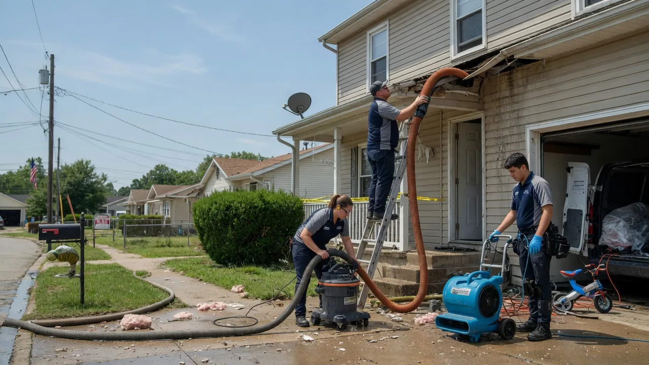 Water Damage Restoration in Falmouth, IN near me